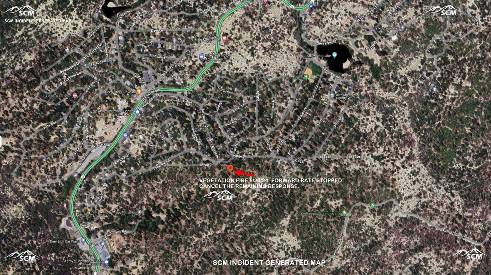 SCM Incident Map